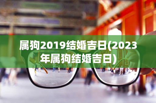 属狗2019结婚吉日(2023年属狗结婚吉日)