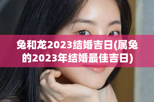 兔和龙2023结婚吉日(属兔的2023年结婚最佳吉日)