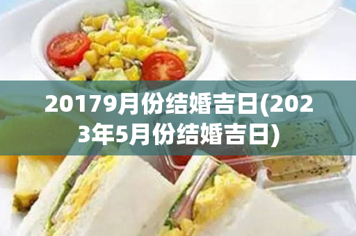 20179月份结婚吉日(2023年5月份结婚吉日)