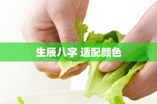 生辰八字 适配颜色