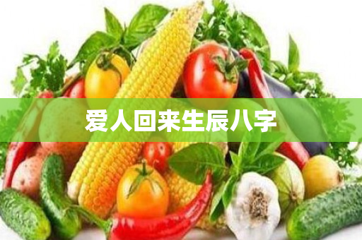 爱人回来生辰八字