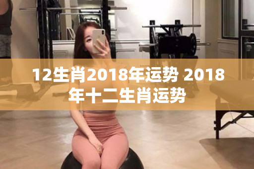 12生肖2018年运势 2018年十二生肖运势