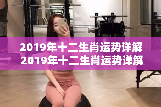 2019年十二生肖运势详解 2019年十二生肖运势详解卜易居