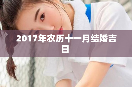 2017年农历十一月结婚吉日 