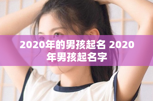 2020年的男孩起名 2020年男孩起名字