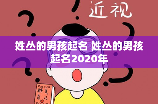 姓丛的男孩起名 姓丛的男孩起名2020年