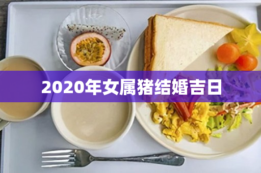 2020年女属猪结婚吉日