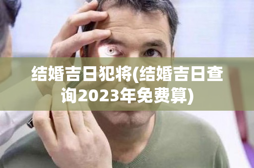 结婚吉日犯将(结婚吉日查询2023年免费算)