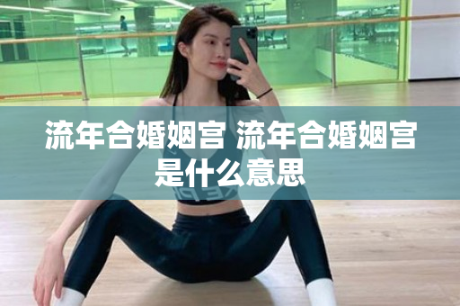 流年合婚姻宫 流年合婚姻宫是什么意思