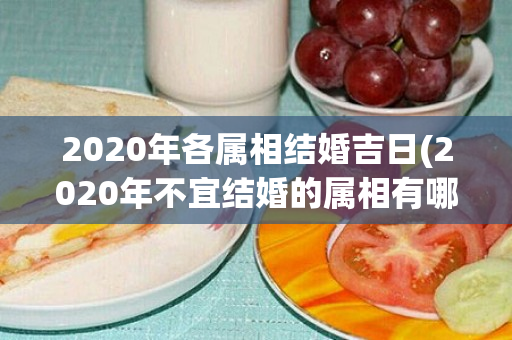 2020年各属相结婚吉日(2020年不宜结婚的属相有哪几个)