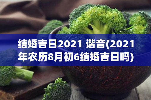 结婚吉日2021 谐音(2021年农历8月初6结婚吉日吗)