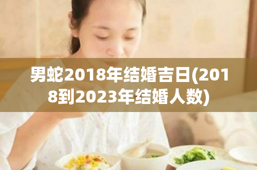 男蛇2018年结婚吉日(2018到2023年结婚人数)