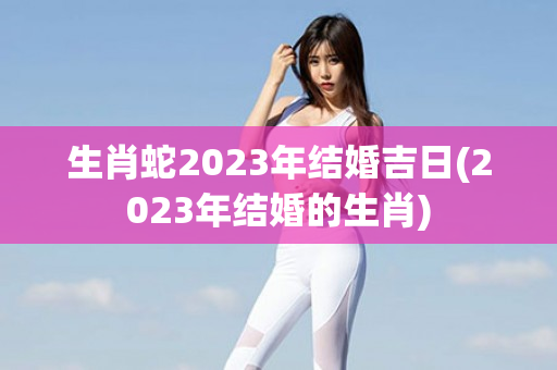 生肖蛇2023年结婚吉日(2023年结婚的生肖)