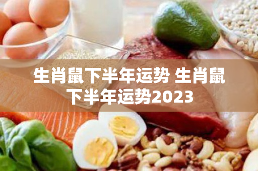 生肖鼠下半年运势 生肖鼠下半年运势2023