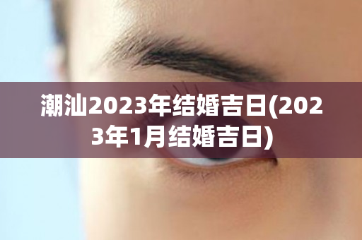 潮汕2023年结婚吉日(2023年1月结婚吉日)