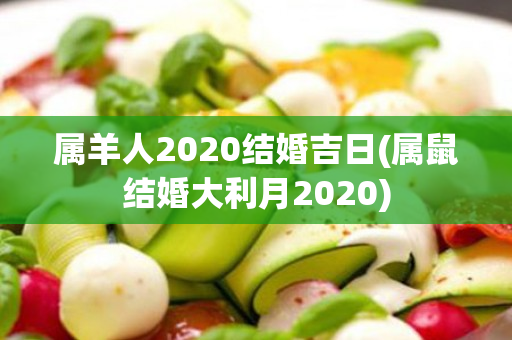 属羊人2020结婚吉日(属鼠结婚大利月2020)