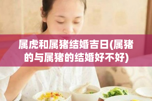 属虎和属猪结婚吉日(属猪的与属猪的结婚好不好)